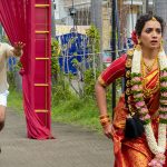 Pyaar Prema Kalyanam. (L to R) SAANVE MEGGHANA as PAVITHRA, ELAN